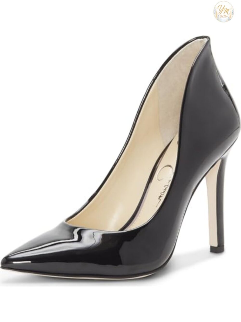 Pointed Toe Stiletto Heel Pump Slip On Formal Dress Shoe Memory Foam